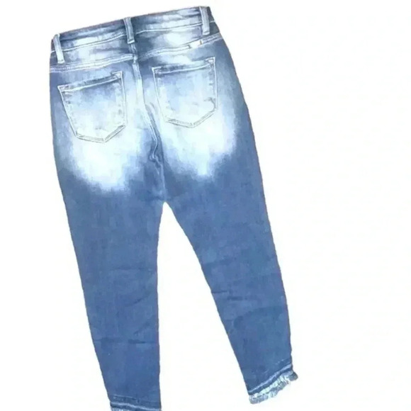 KENNETH COLE ACID WASH ANKLE JEANS - Picture 5 of 10